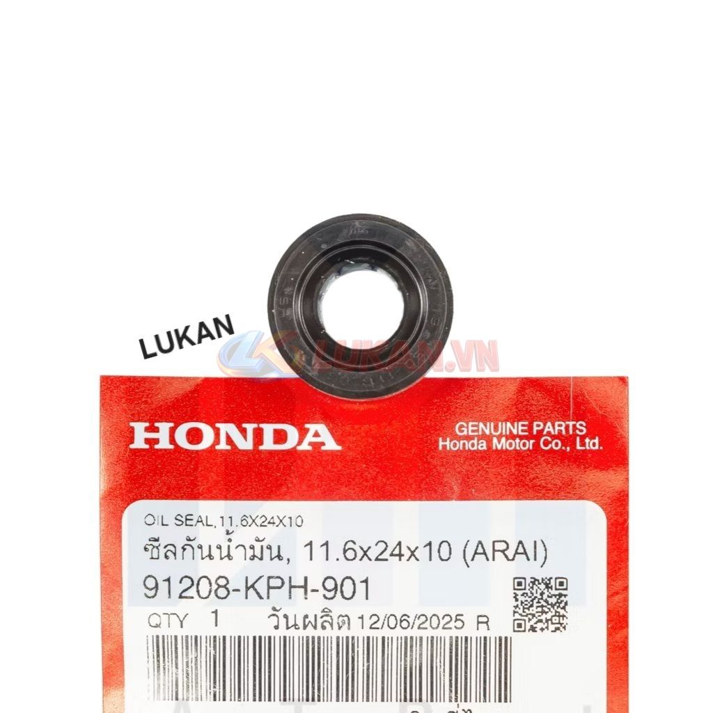 Bộ 3 phốt, phớt lốc máy xe FUTURE 2, NEO, MẬP, LED 125... zin Honda 91205-KPH-901, 91204-MC7-003, 91208-KP4-671 - Ảnh 8
