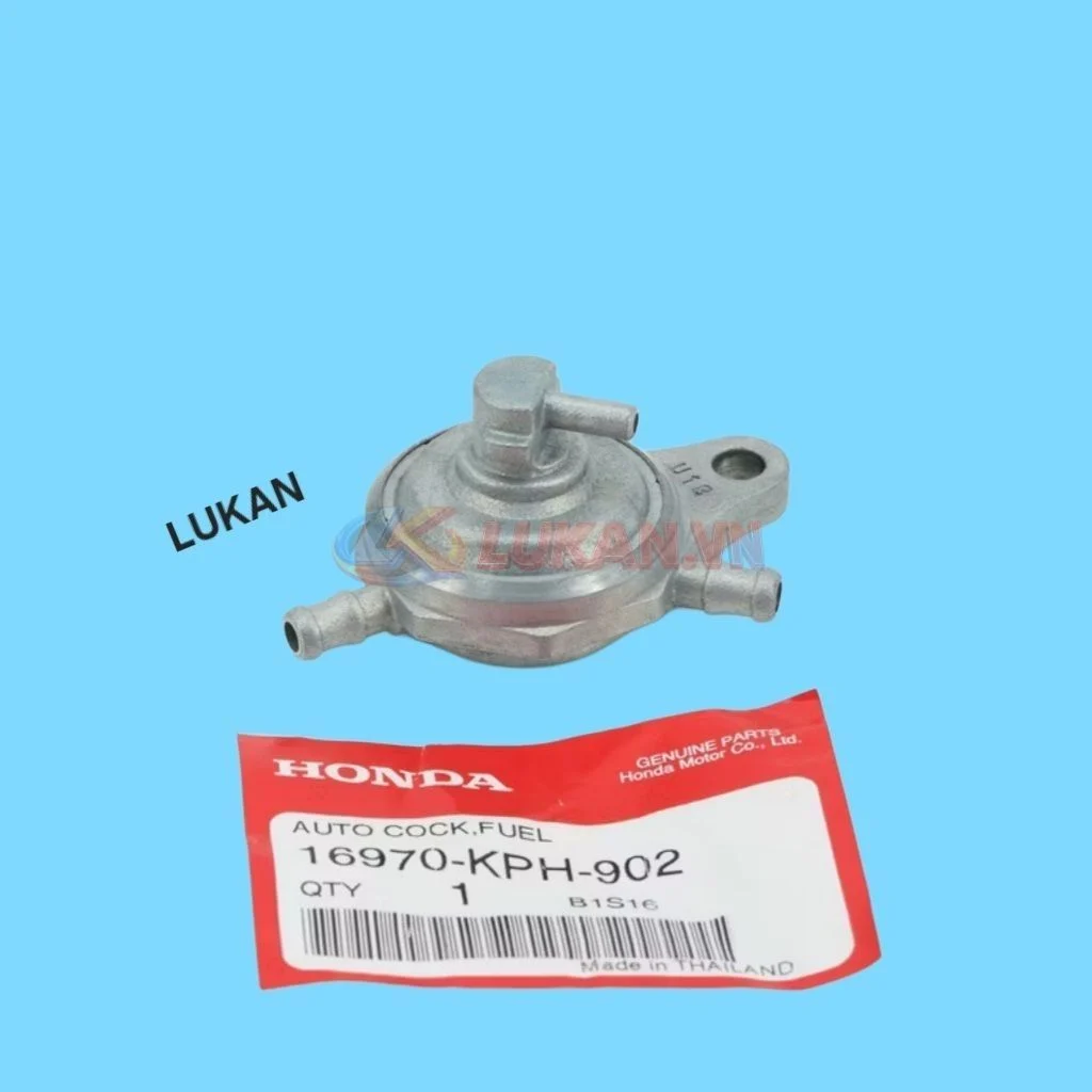 Van bơm xuống, khóa xăng xe FUTURE 2, NEO, X, WAVE 125... zin 16970-KPH-902 - Ảnh 2