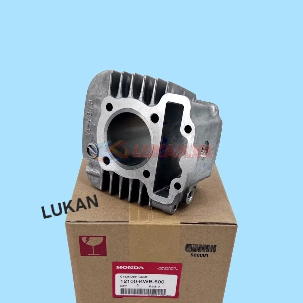 Lòng, nòng hơi xi lanh xe WAVE RSX 110 Fi luôn piston bạc zin Honda 12100-K03-H10, KWB-600 - Ảnh 5