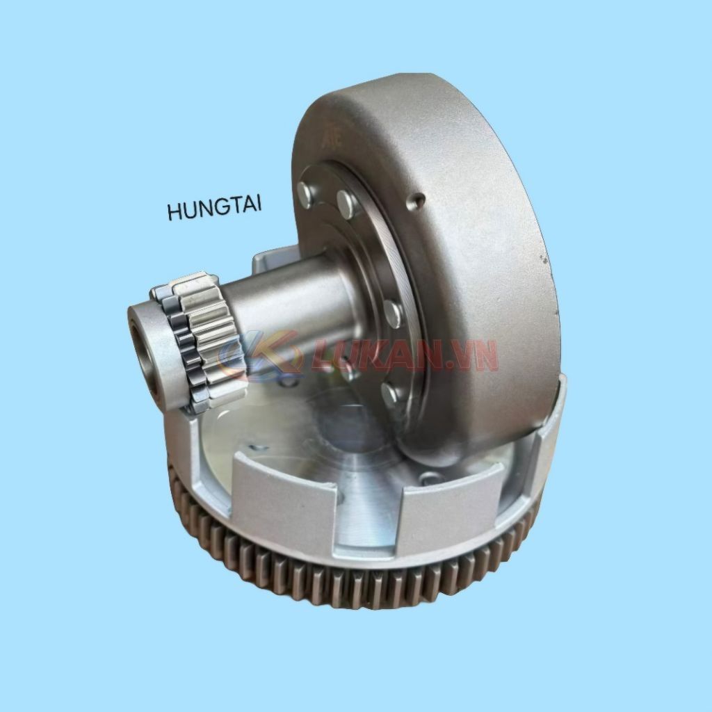 Cặp nhông hú, nồi côn độ 18 răng xe DREAM, WAVE.... lỗ 19mm - Ảnh 3