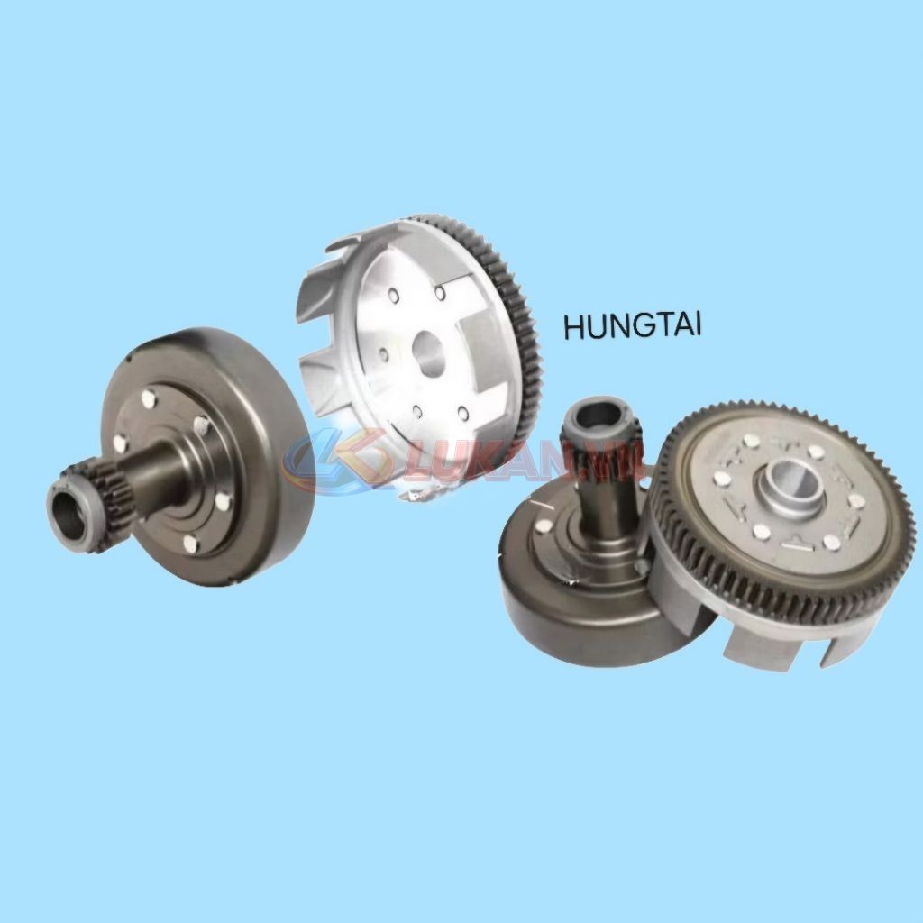 Cặp nhông hú, nồi côn độ 18 răng xe DREAM, WAVE.... lỗ 19mm - Ảnh 2