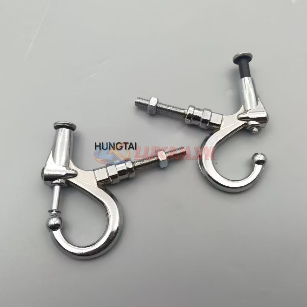Cặp móc treo đồ bấm nút xe DREAM, WAVE... mẫu xưa - Ảnh 2
