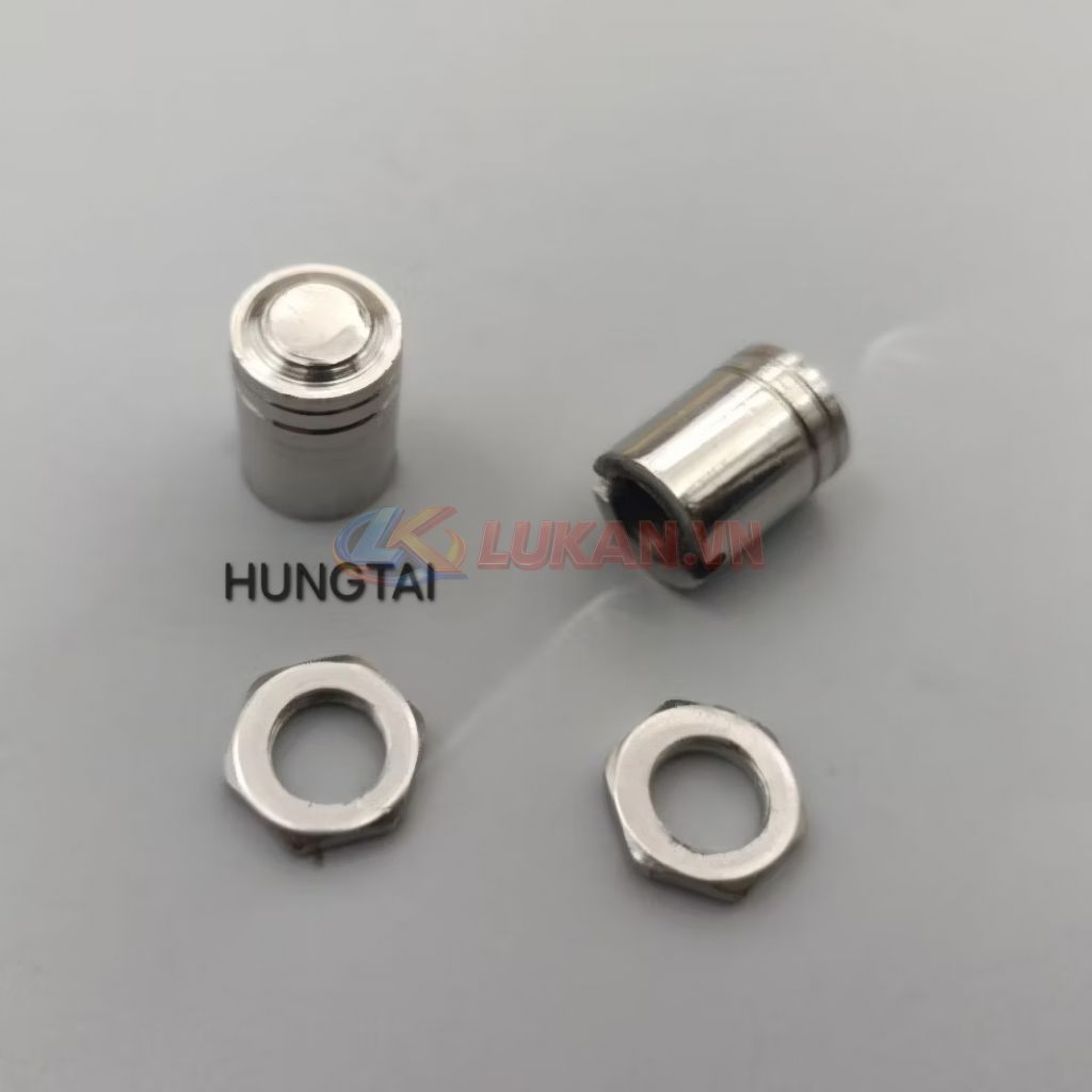 Cặp ốc, nắp van vòi inox bánh lốp DREAM, WAVE, FUTURE... - Ảnh 2