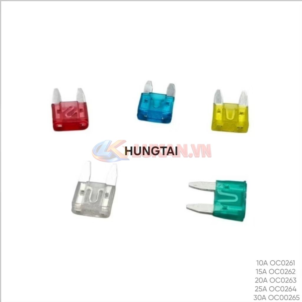 Cầu chì dây điện bình ắc quy WAVE A, RS, S110, RSX, FUTURE.... đủ size - Ảnh 2