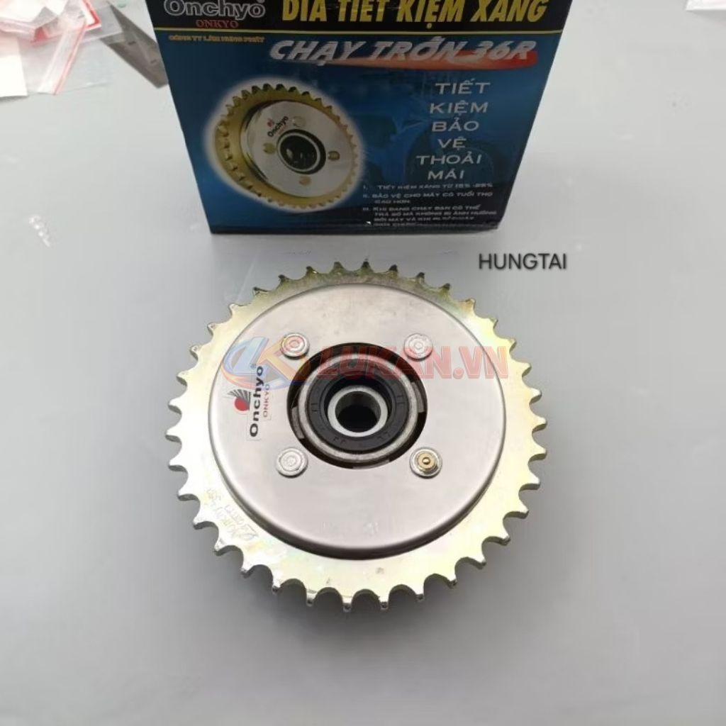 Nhông chạy trớn, cùi dĩa nhông tải sau xe DREAM, WAVE, FUTURE.... - Ảnh 2