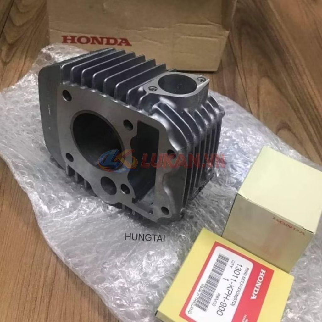 Bộ lòng hơi xi lanh xe FUTURE NEO, X 125 Fi... luôn piston bạc zin - Ảnh 4