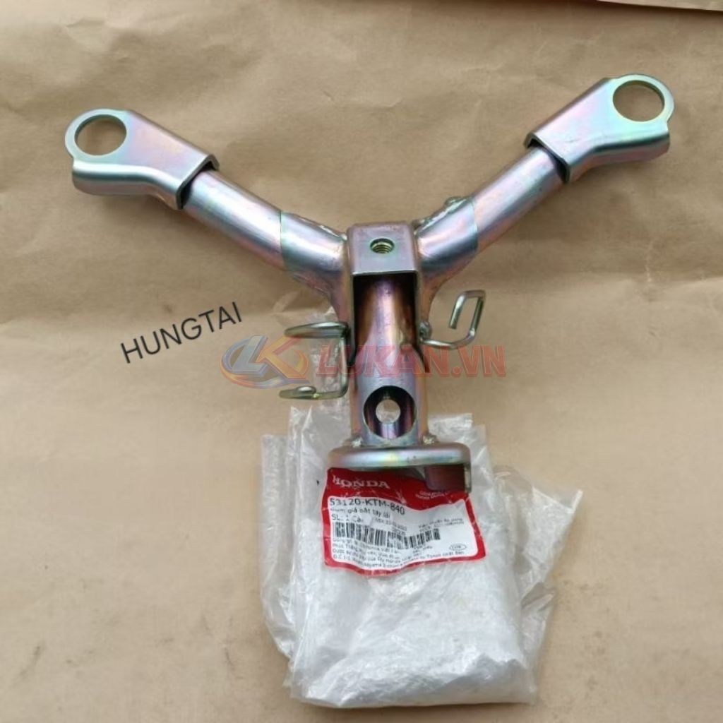 Sọ khỉ bắt ghi đông tay lái, chảng ba xe FUTURE 2, NEO, X 125... zin 53120-KTM-840 - Ảnh 2