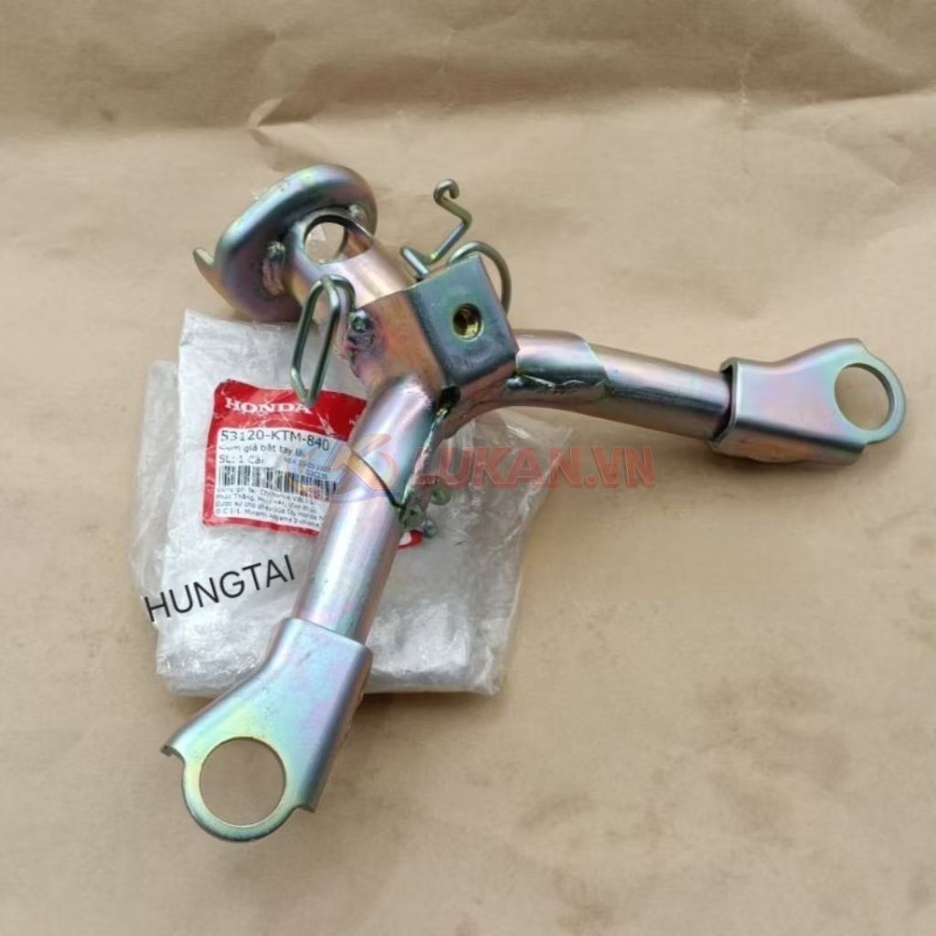 Sọ khỉ bắt ghi đông tay lái, chảng ba xe FUTURE 2, NEO, X 125... zin 53120-KTM-840 - Ảnh 3