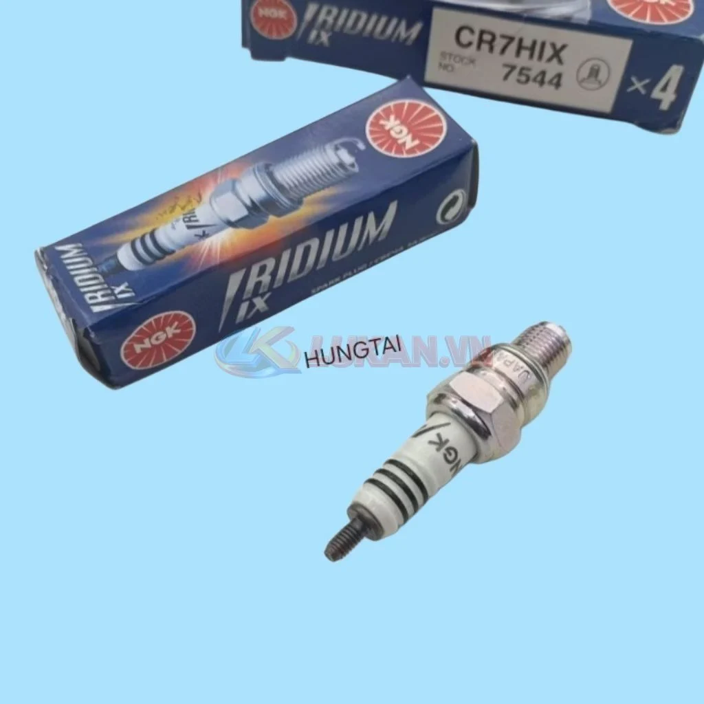 Bugi đánh lửa iridium xe DREAM, WAVE, FUTURE, WINNER... chính hãng NGK CR7HIX - Ảnh 3