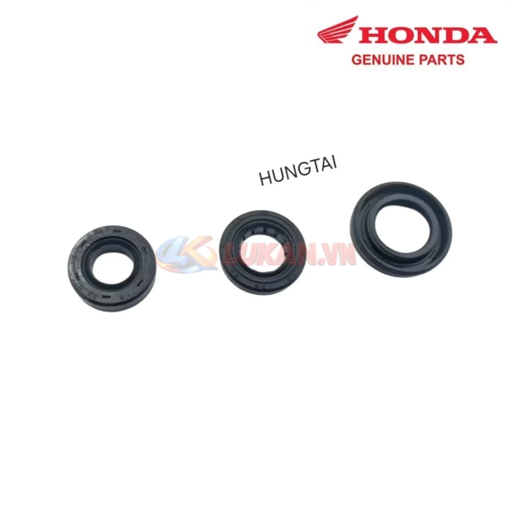 Bộ 3 phốt, phớt lốc máy WAVE S110, RSX, BLADE, A110... zin Thái 11,6x22x6, 13,8x24x5, 17x29x5 - Ảnh 4