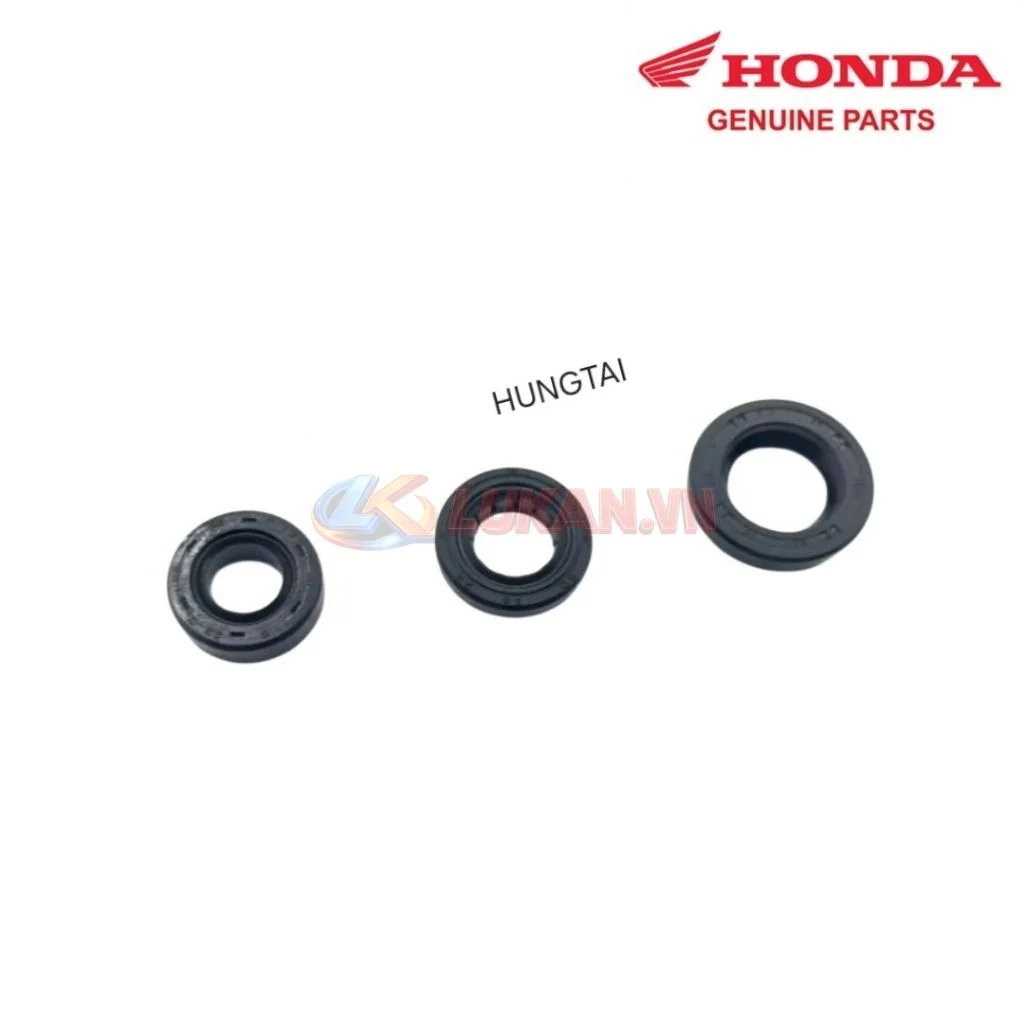 Bộ 3 phốt, phớt lốc máy WAVE S110, RSX, BLADE, A110... zin Thái 11,6x22x6, 13,8x24x5, 17x29x5 - Ảnh 5