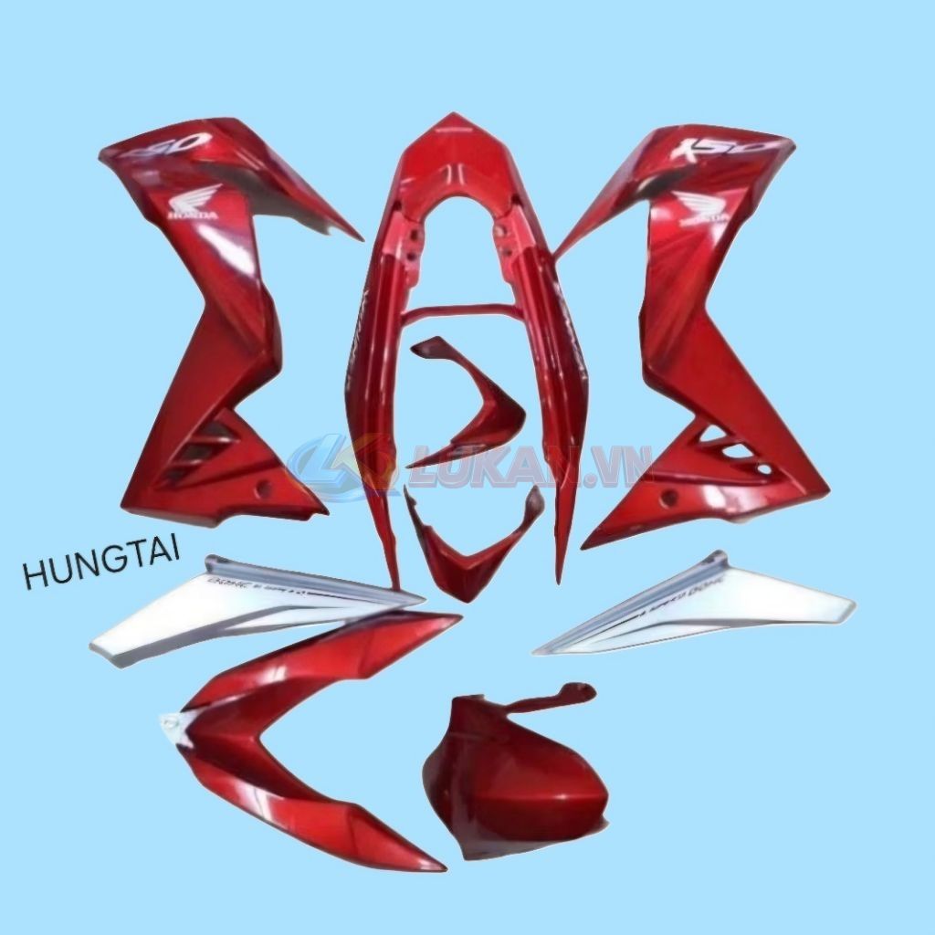 Bộ nhựa dàn áo xe WINNER V1 150 đỏ zin chính hãng
