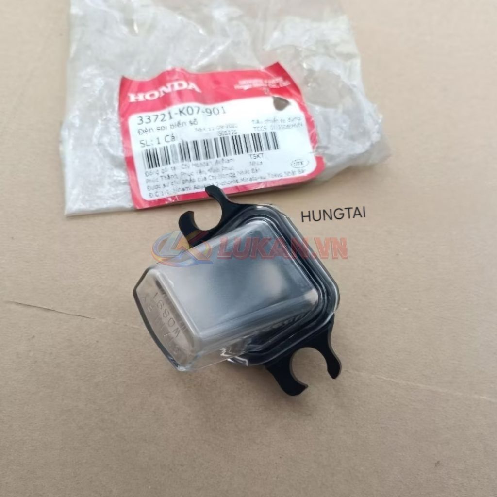 Nắp đèn soi đuôi biển số xe WAVE RSX 2012... zin 33721-K07-901 - Ảnh 4
