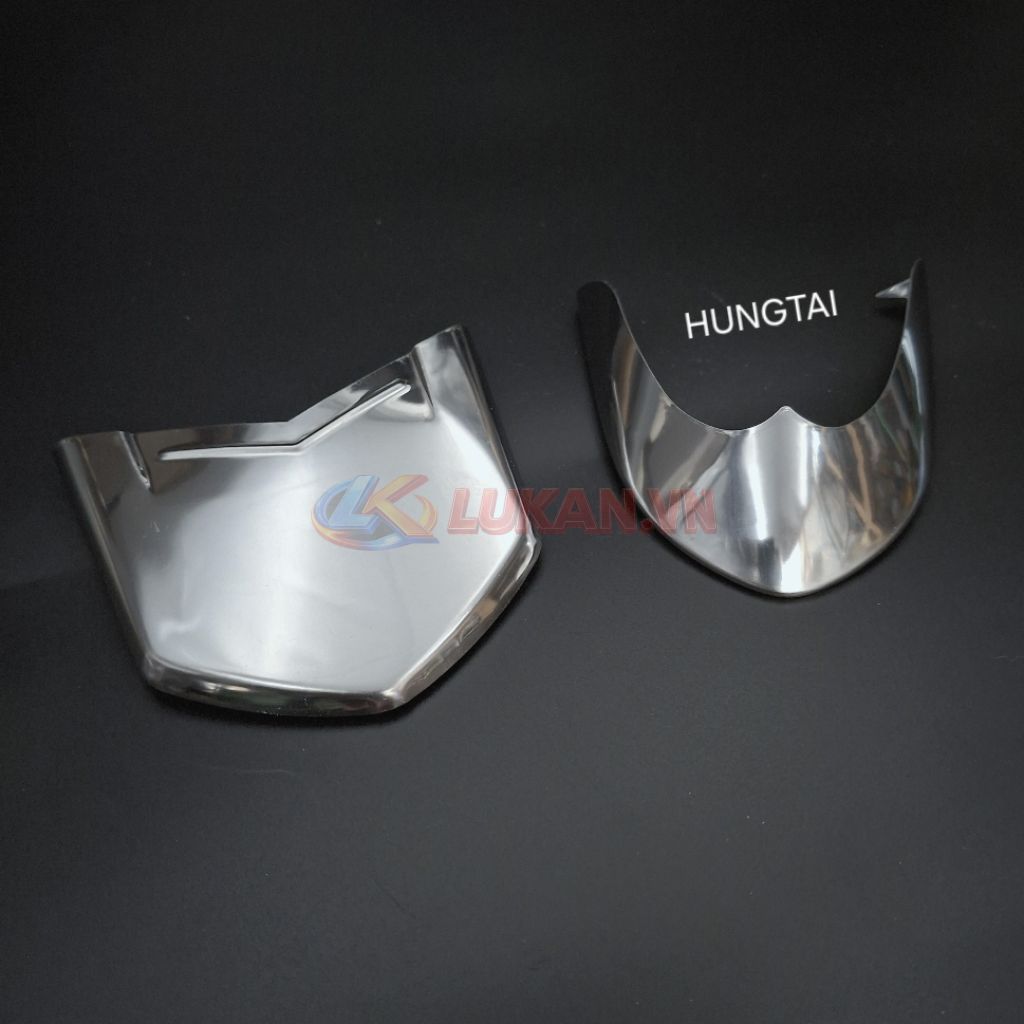 Cặp mũi dè, đuôi chắn bùn inox xe FUTURE MẬP, LED, WAVE 125... - Ảnh 5