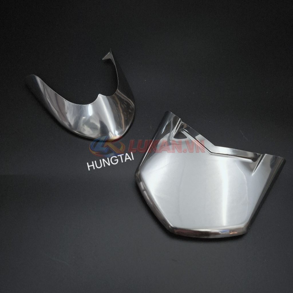Cặp mũi dè, đuôi chắn bùn inox xe FUTURE MẬP, LED, WAVE 125... - Ảnh 7