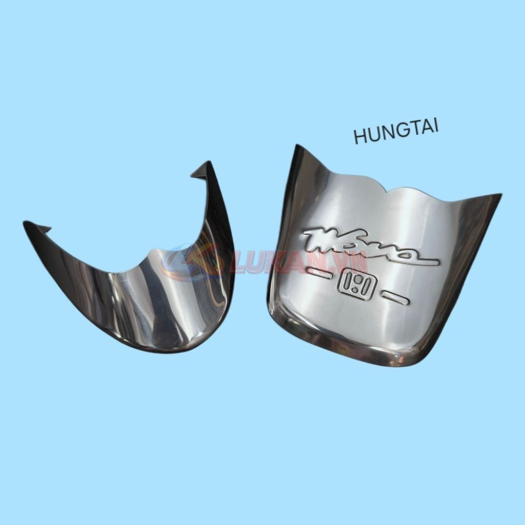 Cặp mũi dè, đuôi inox trắng xe WAVE A, RS, S100, RSX... - Ảnh 4