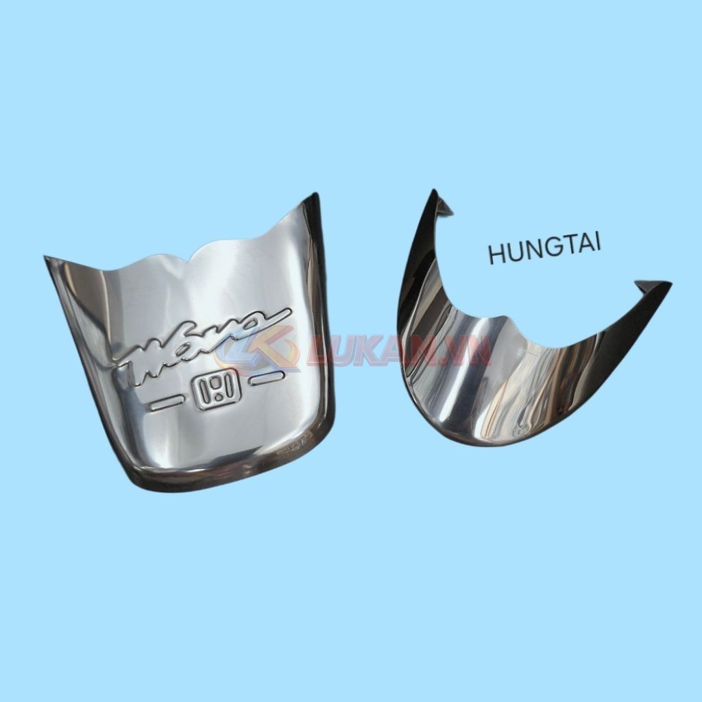 Cặp mũi dè, đuôi inox trắng xe WAVE A, RS, S100, RSX... - Ảnh 5
