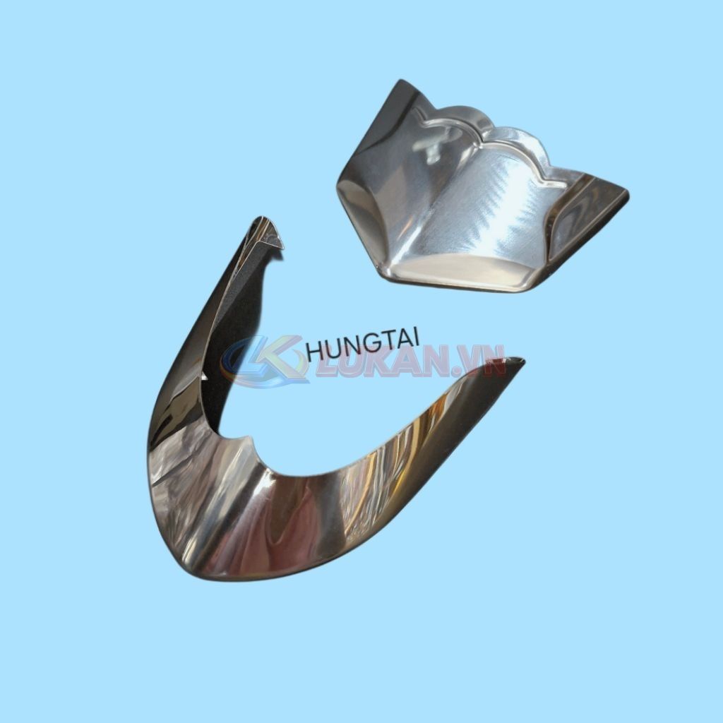 Cặp mũi dè, đuôi chắn bùn inox xe WAVE RSX 2019-2025.... - Ảnh 5