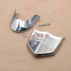 Cặp mũi dè, đuôi chắn bùn inox trắng xe WAVE S110, RS, RSX...