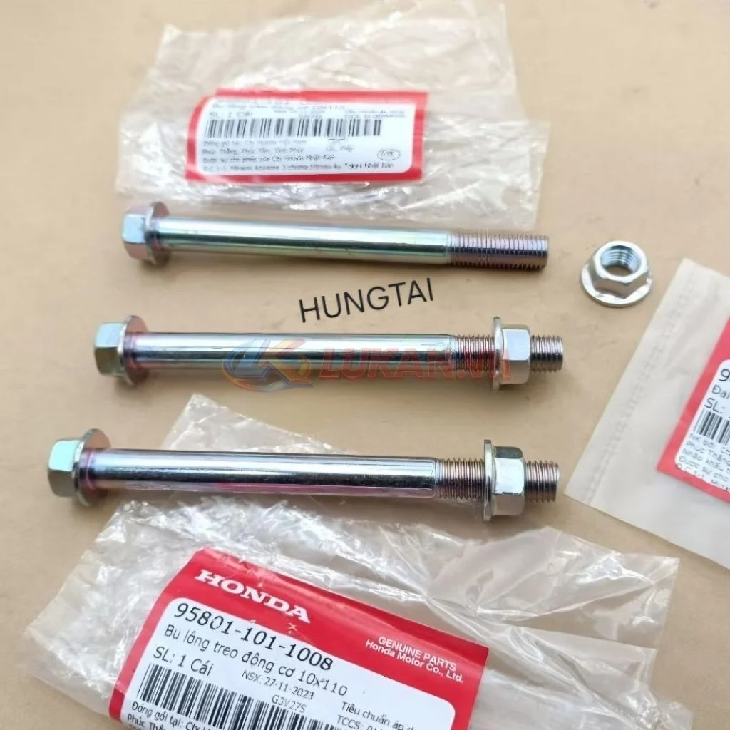 Bộ ốc, cốt treo máy, động cơ FUTURE 2, NEO, MẬP, WAVE 125... zin Honda 95801-101-1008 - Ảnh 4