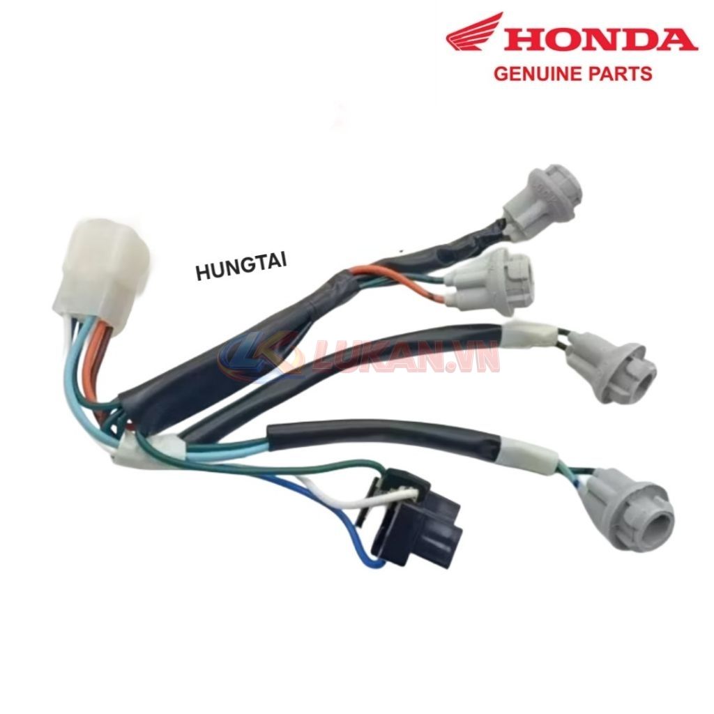 Dây điện đuôi đèn pha, xi nhan WAVE S110, RS, RSX.... zin Honda 33105-KWW-B20 - Ảnh 4