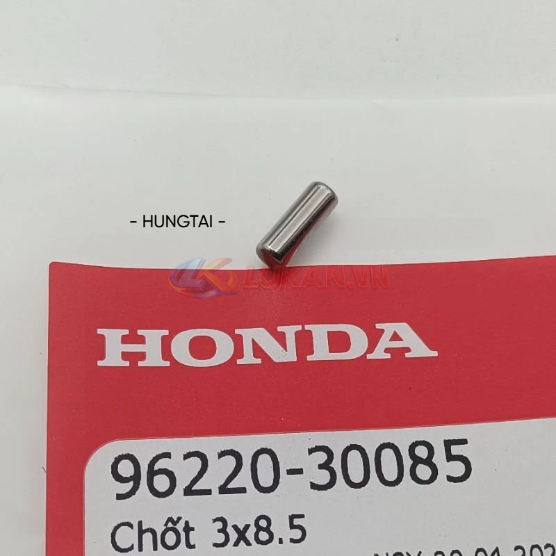 Chốt 3x8.5 bông heo sang số DREAM, WAVE, FUTURE... zin 96220-30085 - Ảnh 2