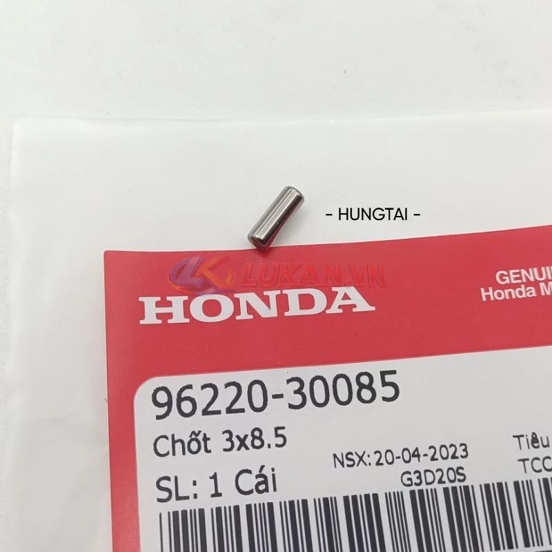 Chốt 3x8.5 bông heo sang số DREAM, WAVE, FUTURE... zin 96220-30085 - Ảnh 3
