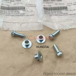 Bộ ốc, bạc đệm dè chắn bùn trước WAVE Thái, ALPHA, ZX... zin Honda 96001-060-1600