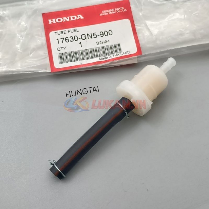 Đầu ống lọc xăng xe DREAM, WAVE Thái đen chỉ đỏ zin Honda