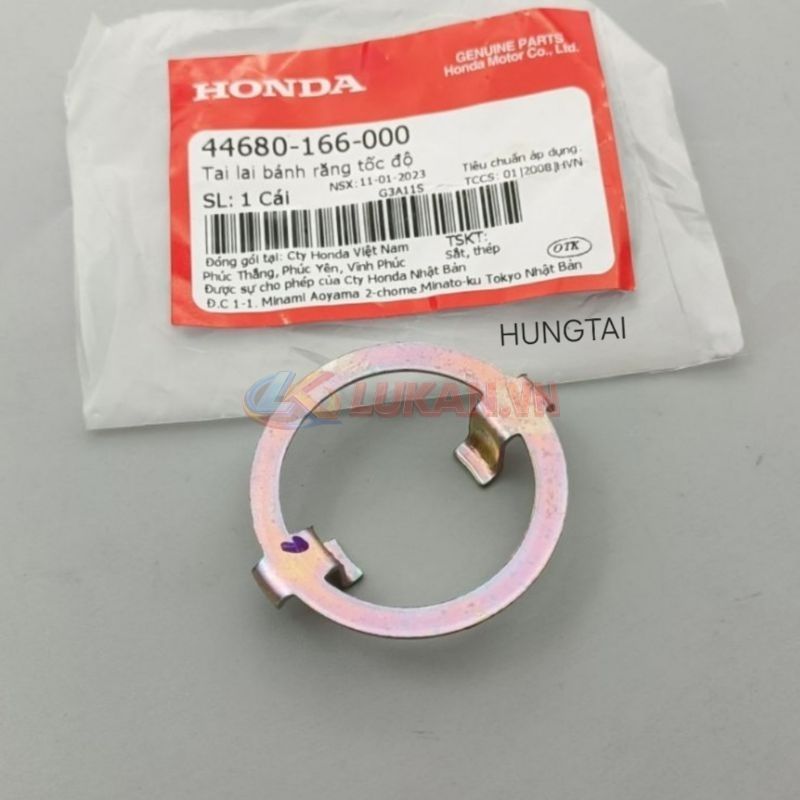 Vòng cóc nhông công tơ mét WAVE Thái, ZX, RS, FUTURE 1, 2, NEO... zin 44680-166-000 - Ảnh 2