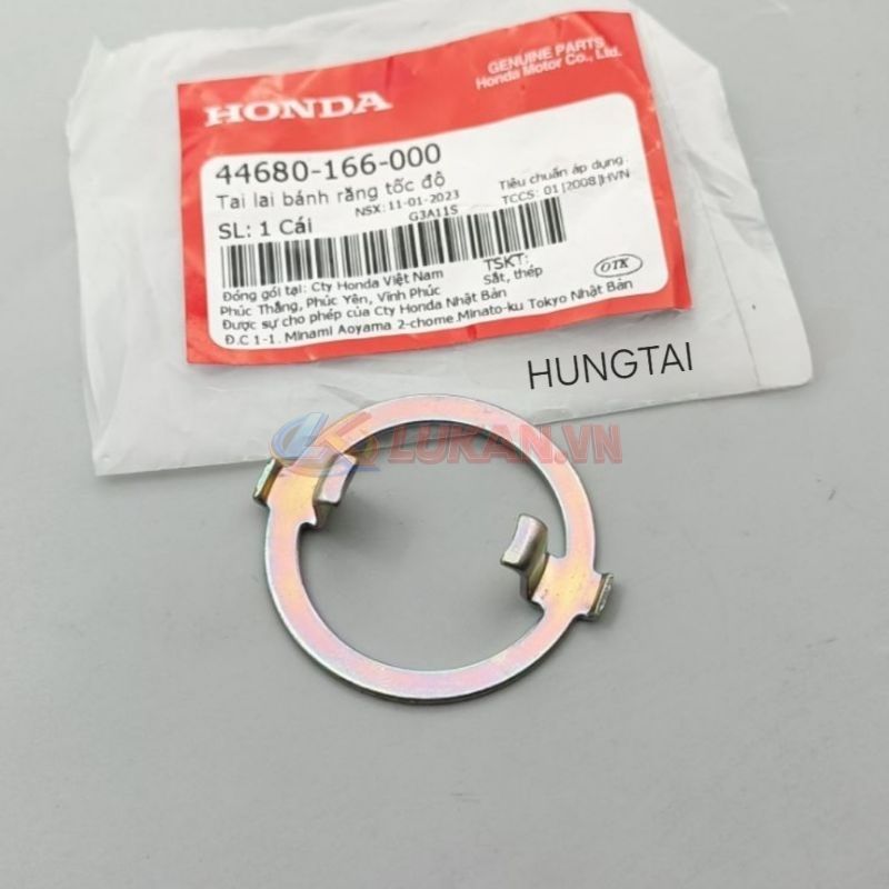 Vòng cóc nhông công tơ mét WAVE Thái, ZX, RS, FUTURE 1, 2, NEO... zin 44680-166-000 - Ảnh 4