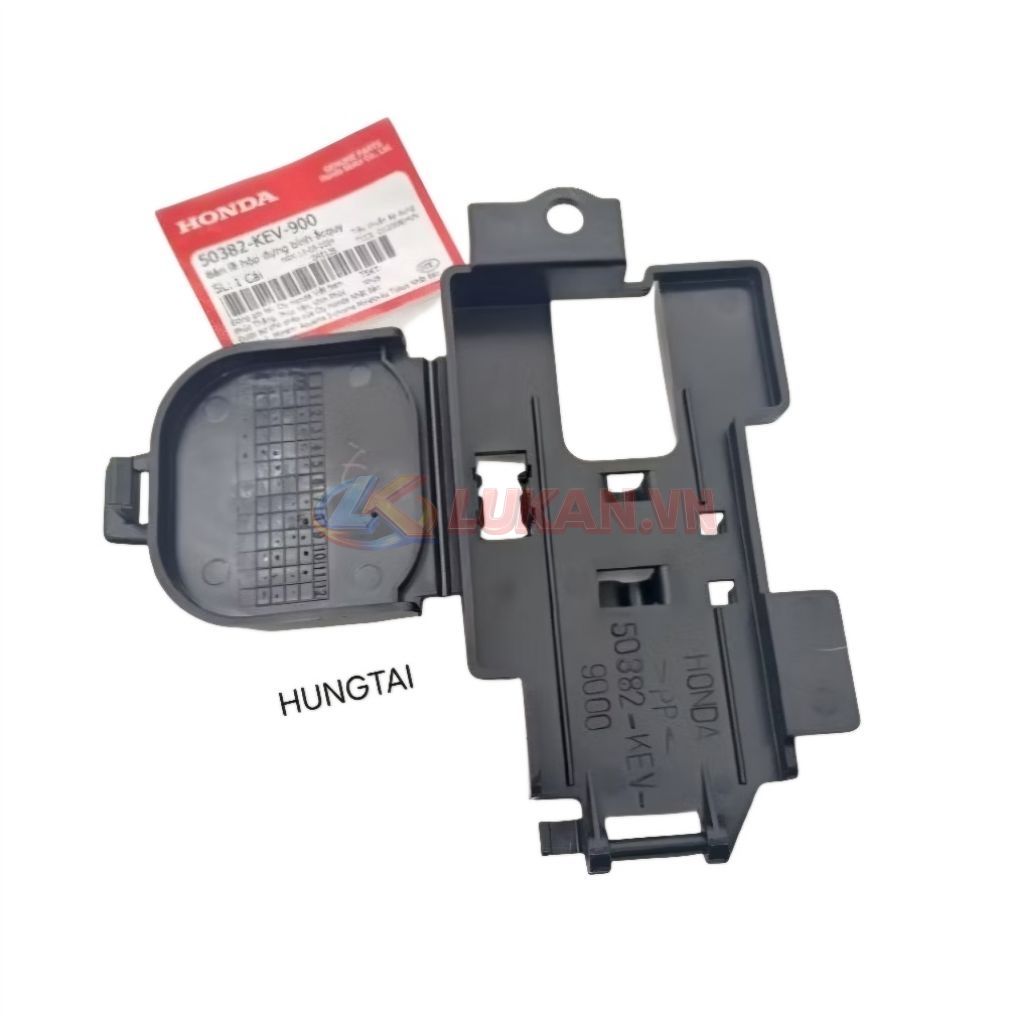Nắp nhựa hộp bình điện ắc quy WAVE Thái, ALPHA, ZX, FUTURE... zin 50382-KEV-900 - Ảnh 2