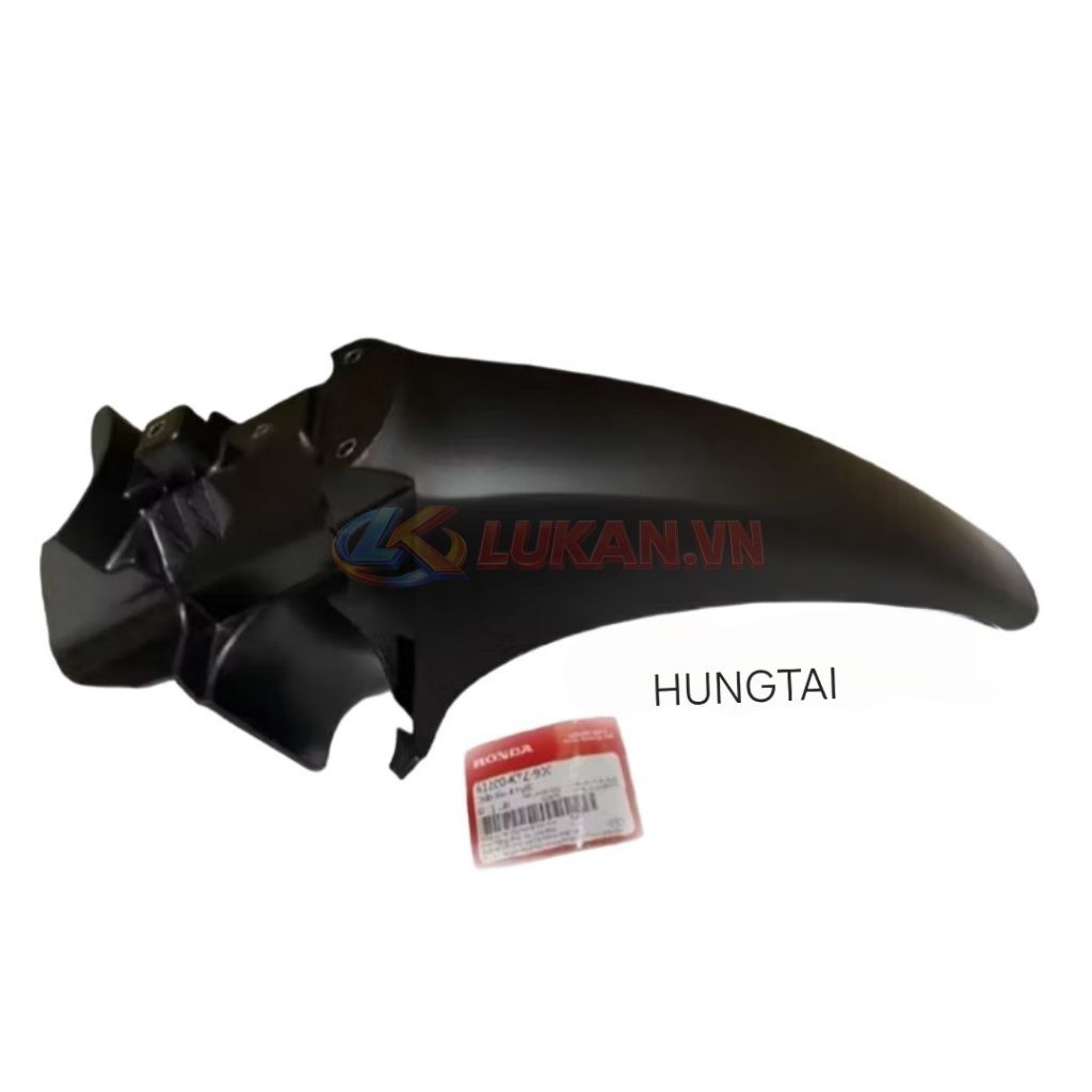 Nhựa nhám đen, dè B chắn bùn trước FUTURE MẬP, LED 125 zin Honda 61200-KYZ-900