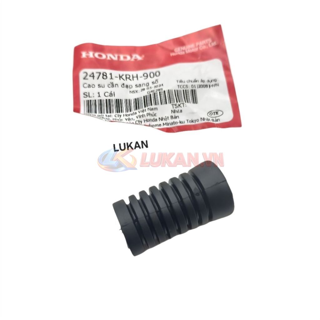 Cao su bọc cần sang số xe WINNER, SONIC 150... zin Honda 24781-KRH-900 - Ảnh 2
