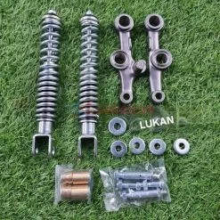Bộ càng lò xo phuộc giảm sóc trước xe CUB 50, 81, 82, 86...