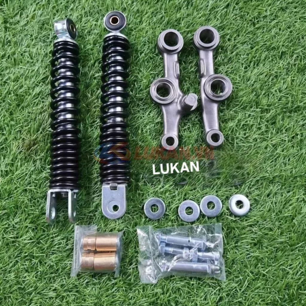 Bộ càng lò xo phuộc giảm sóc trước xe CUB 50, 81, 82, 86... - Ảnh 2