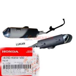 Cây pô ống xã xe WAVE S110, RSX 2009-2010.... zin chính hãng 18350-KWW-V00