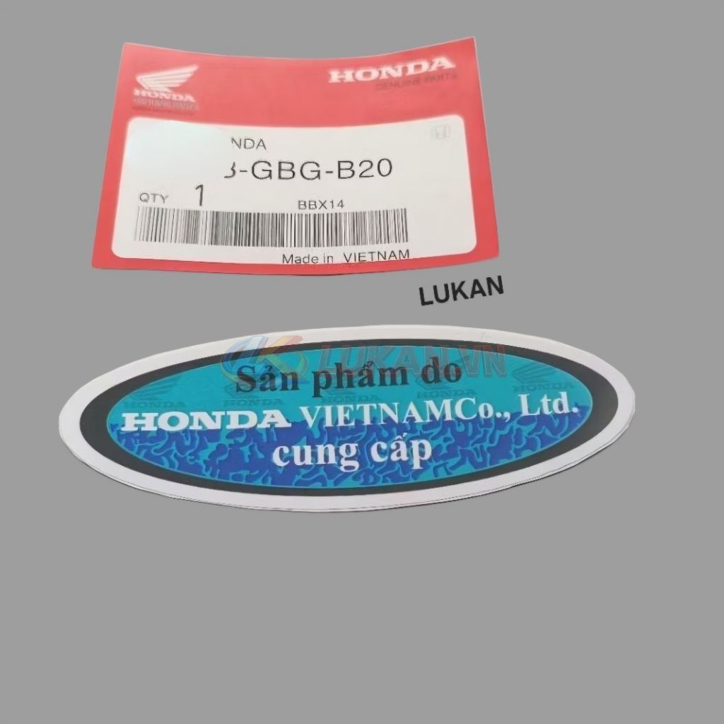 Tem gáy nhựa đầu bợ cổ xe Super DREAM Việt đời đầu zin - Ảnh 3