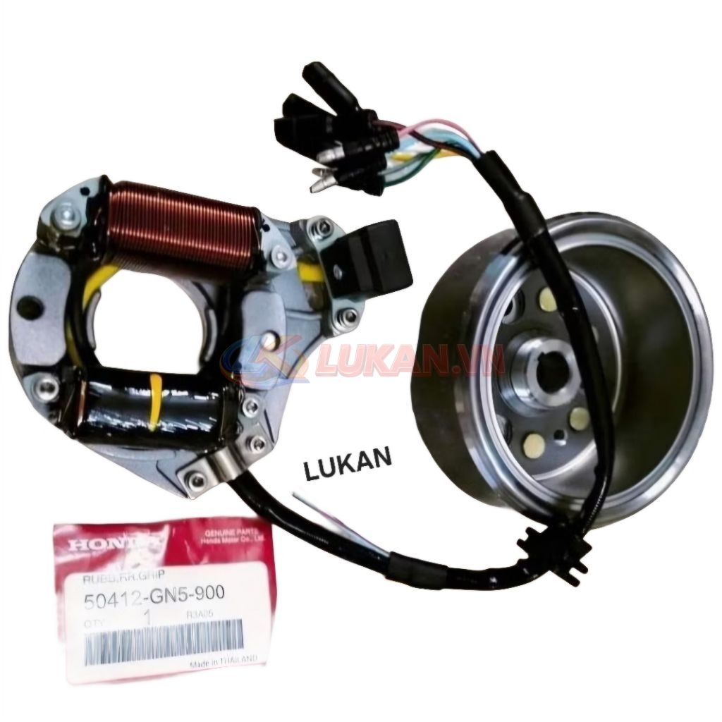 Bộ vô lăng điện, lửa 2 cuộn xe DREAM Thái, WAVE 100... zin - Ảnh 5