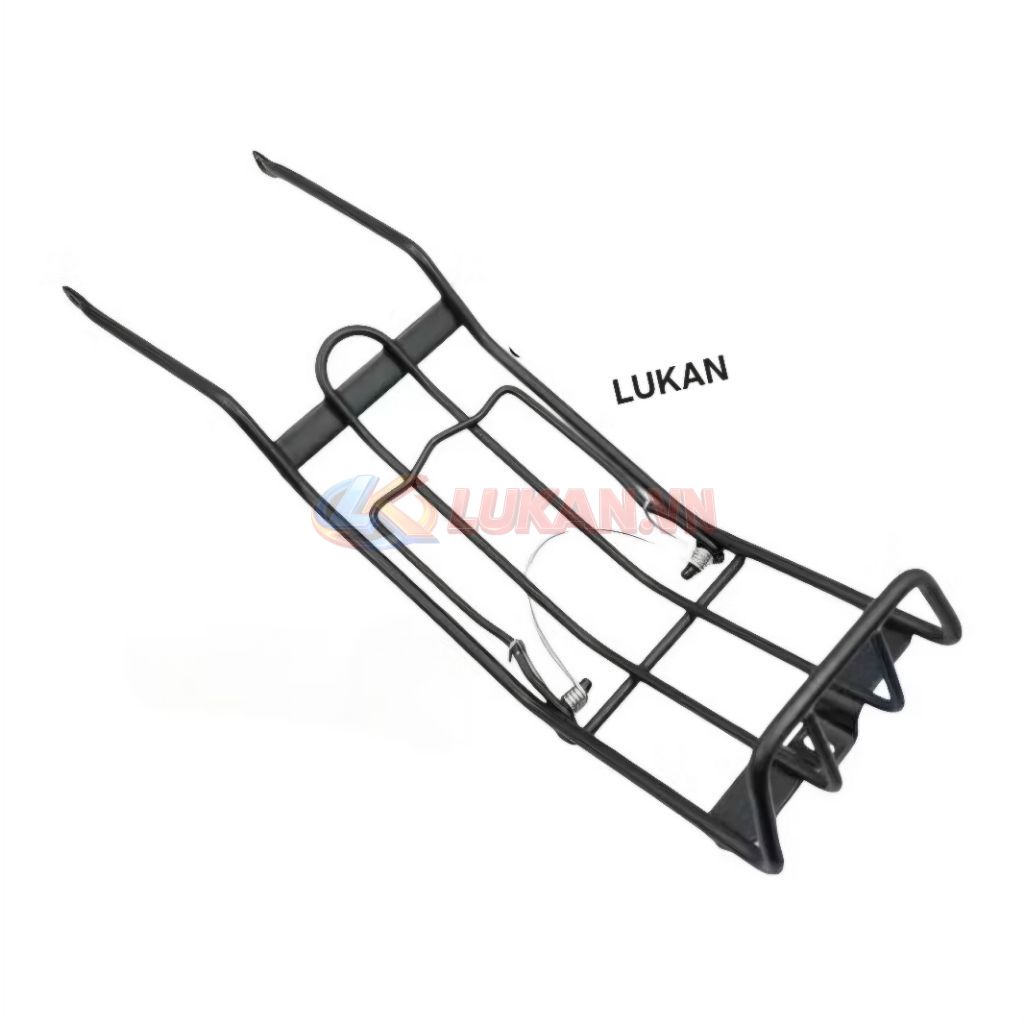 Baga giữa kẹp để đồ xe DREAM Lùn đen bọc nhựa mẫu xưa - Ảnh 4