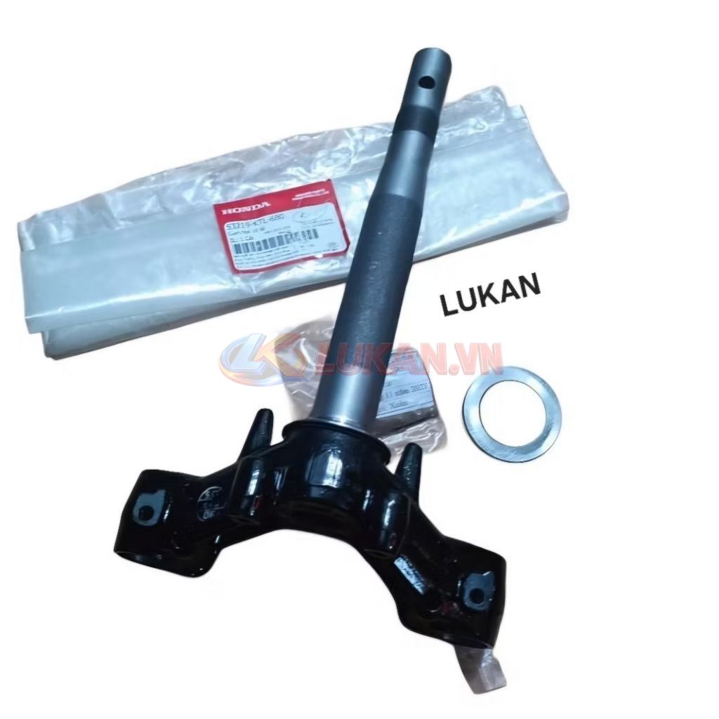 Chảng ba, cổ phuộc trước tay lái WAVE A, RS, S100, RSX.... zin Honda 53219-KTL-640 - Ảnh 2