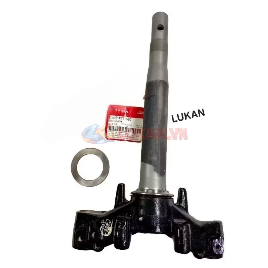 Chảng ba, cổ phuộc trước tay lái WAVE A, RS, S100, RSX.... zin Honda 53219-KTL-640 - Ảnh 4