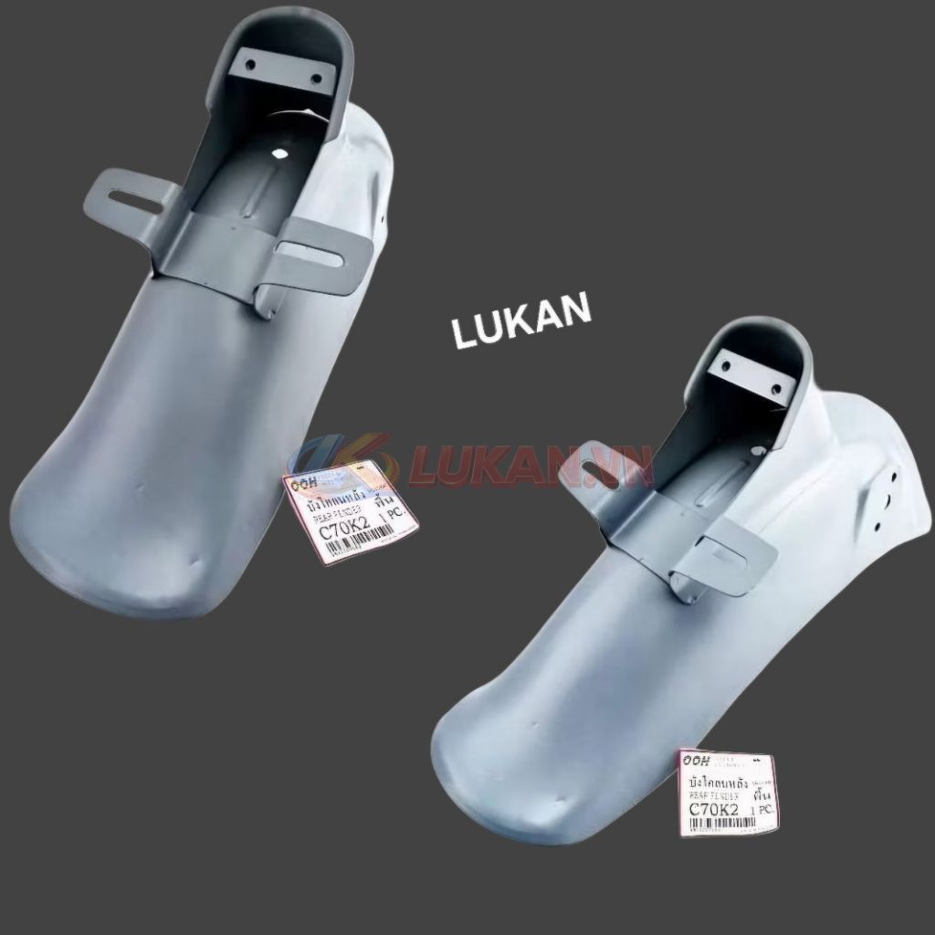 Khung đuôi biển số, dè chắn bùn xe CUB 81, 84, 86....