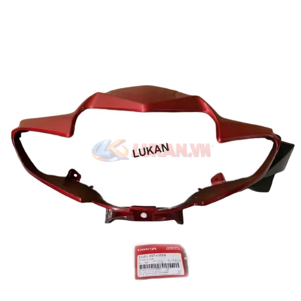 Nhựa ốp võ đầu đèn trước WAVE BLADE 110 Đỏ, bàn thờ zin Honda - Ảnh 3
