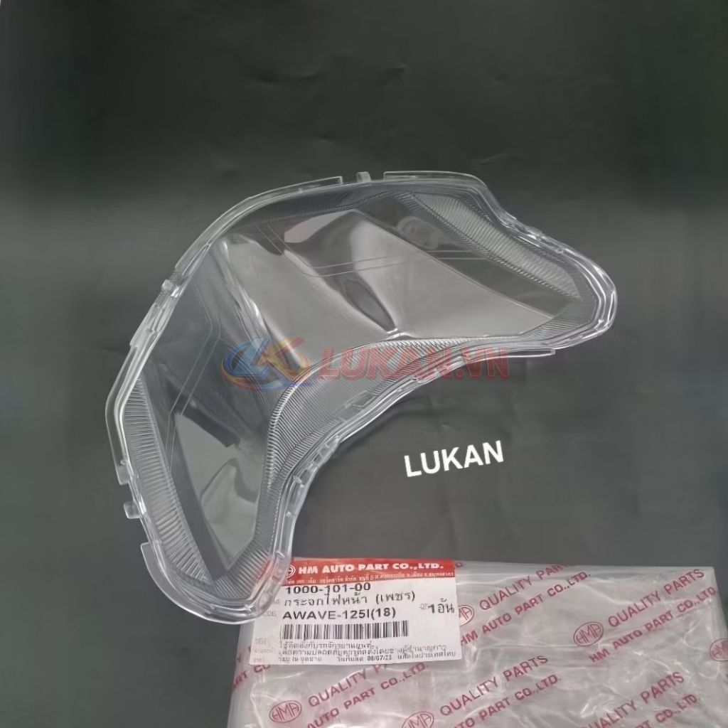 Kính mica chóa đèn pha xe FUTURE LED, WAVE 125 Thái - Ảnh 3