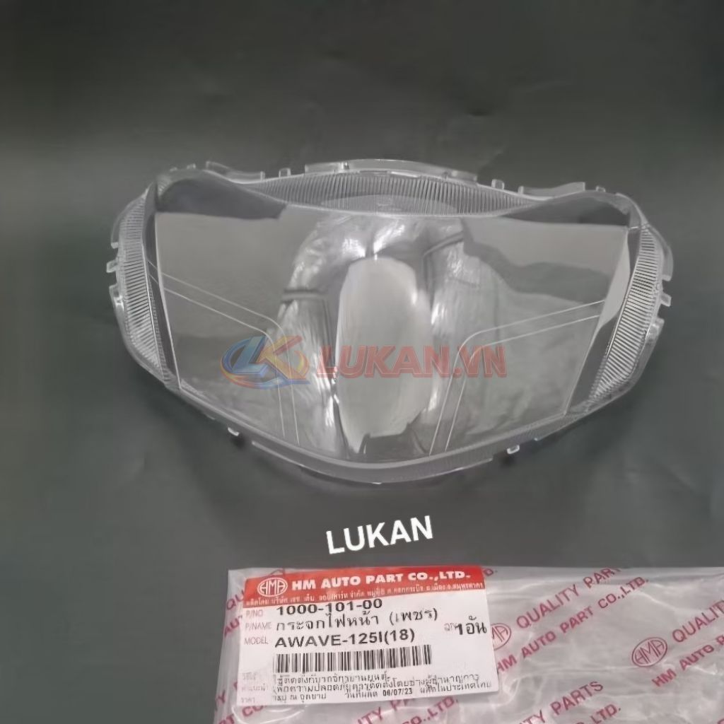 Kính mica chóa đèn pha xe FUTURE LED, WAVE 125 Thái - Ảnh 4