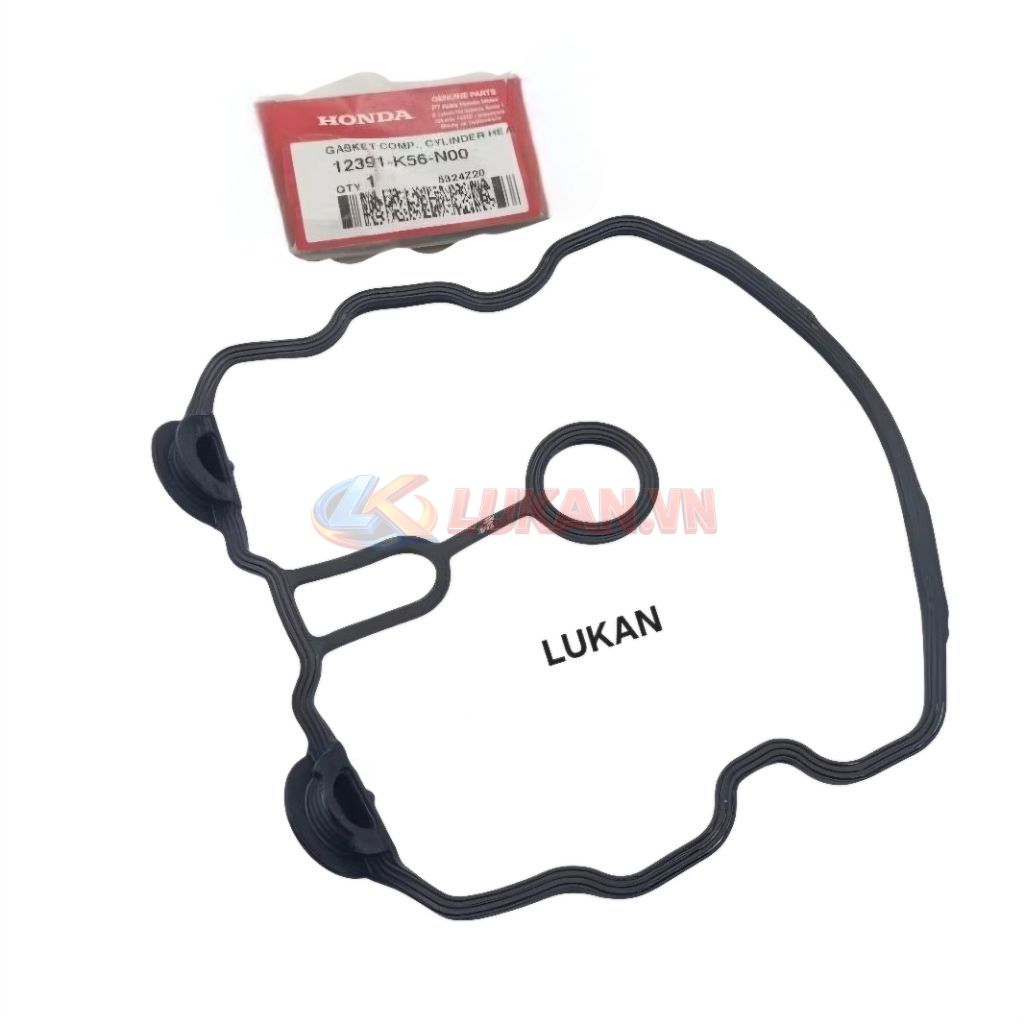 Sin, ron cao su nắp đầu bò quylat WINNER, SONIC, CBR 150.... zin Honda 12391-K56-N00 - Ảnh 2