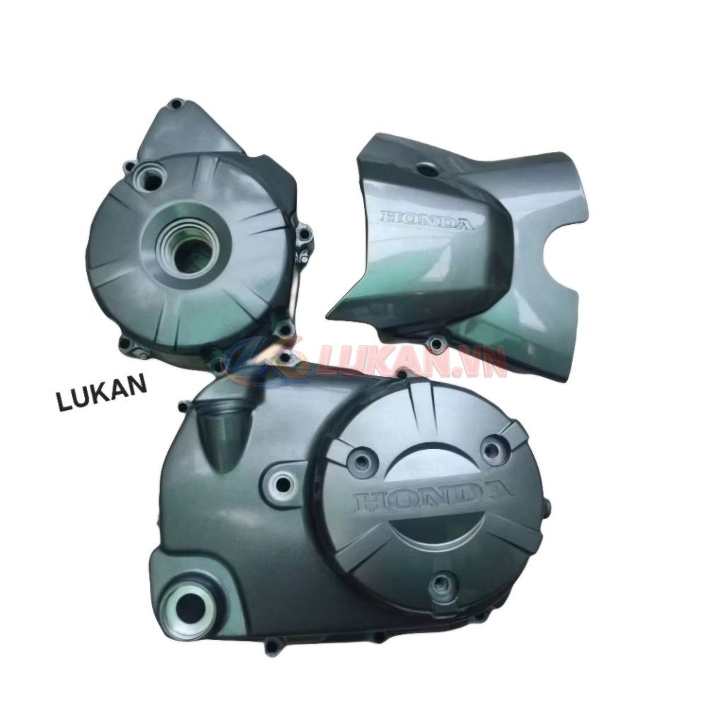 Bộ lốc, nắp máy, đuôi cá xe FUTURE MẬP, LED 125.... Xám zin Honda