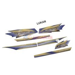 Bộ tem ex5 malay xe DREAM vàng sọc tím Boon siew