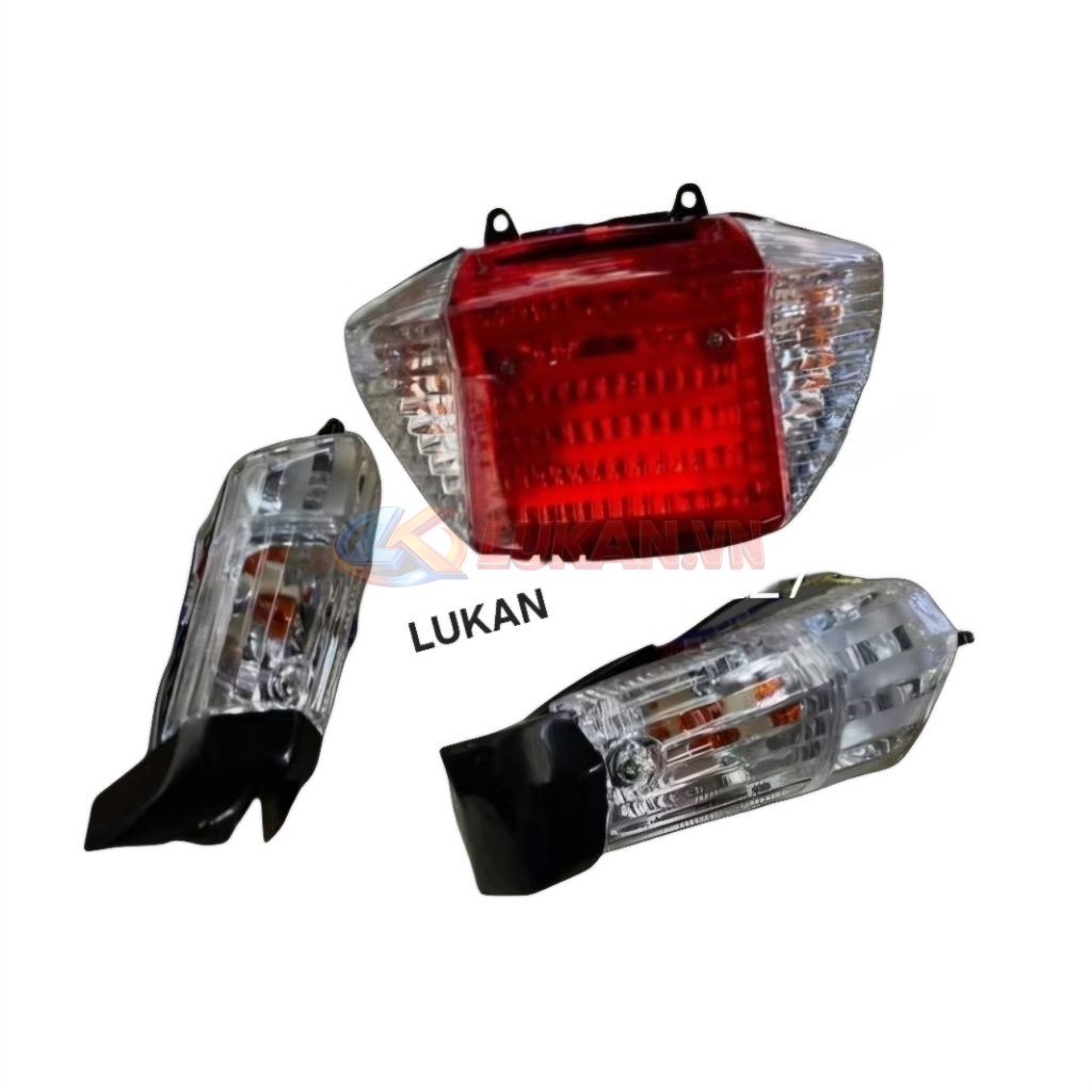 Bộ đèn xi nhan trước sau trong suốt xe DREAM hàng Thái - Ảnh 2